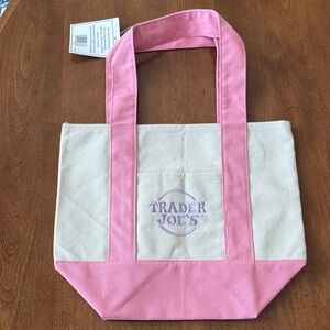 Trader Joe’s Pink Mini Tote Bag